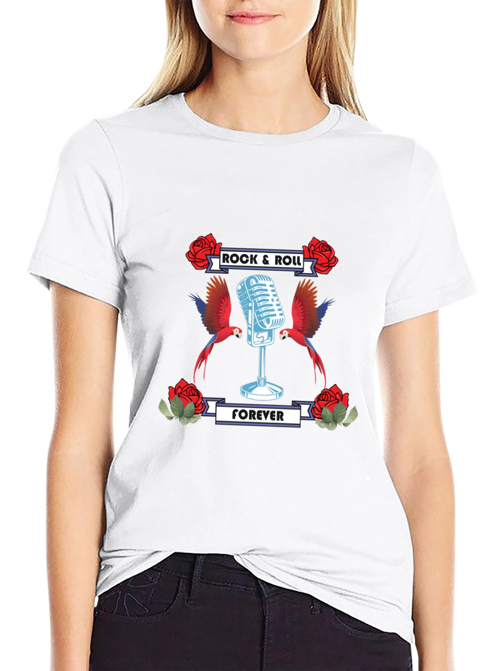 Rock & Roll Forever Graphic T-Shirt