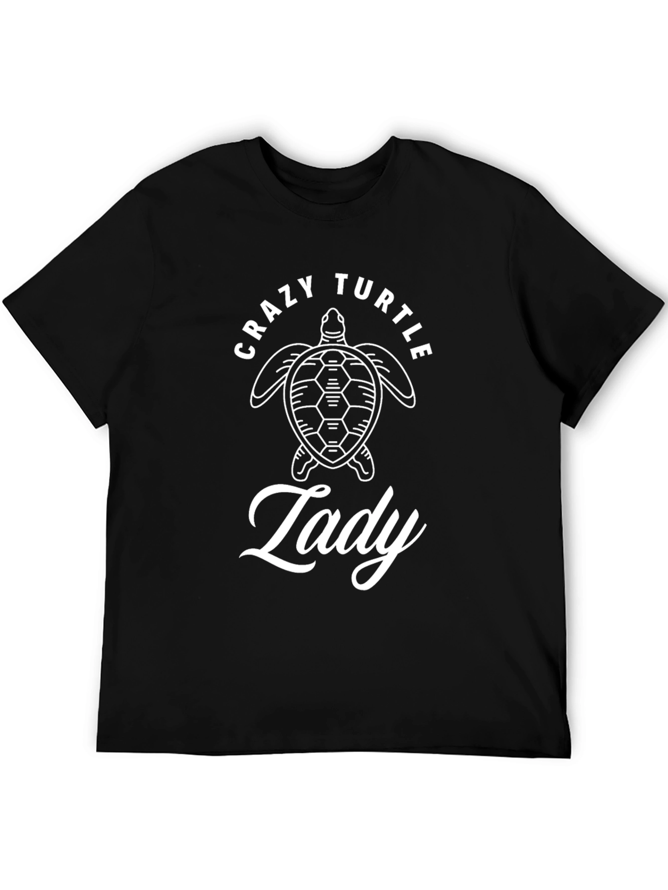Crazy Turtle Lady Graphic T-Shirt