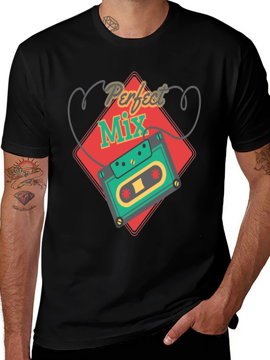 Perfect Mix Retro Cassette T-Shirt