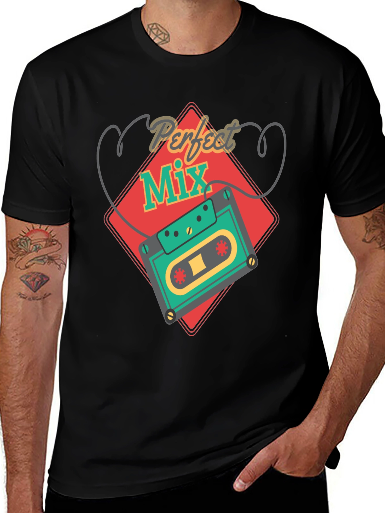 Perfect Mix Retro Cassette T-Shirt