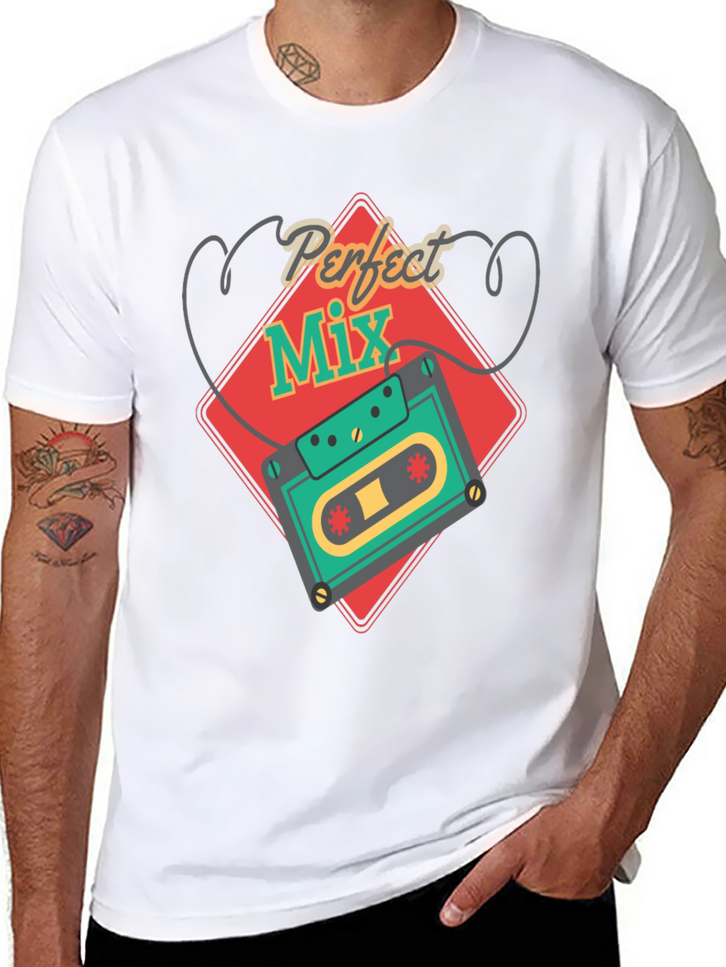 Perfect Mix Retro Cassette T-Shirt