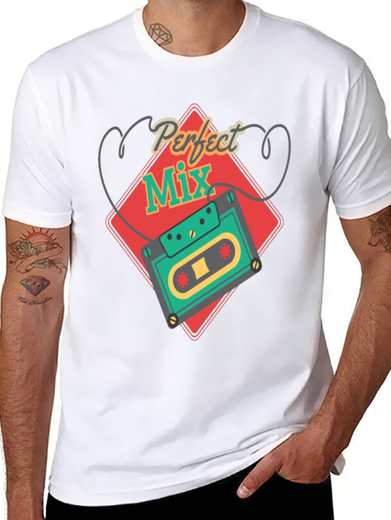 Perfect Mix Retro Cassette T-Shirt