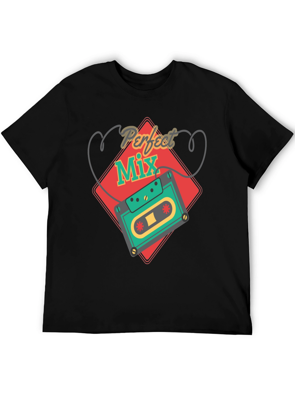 Perfect Mix Retro Cassette T-Shirt