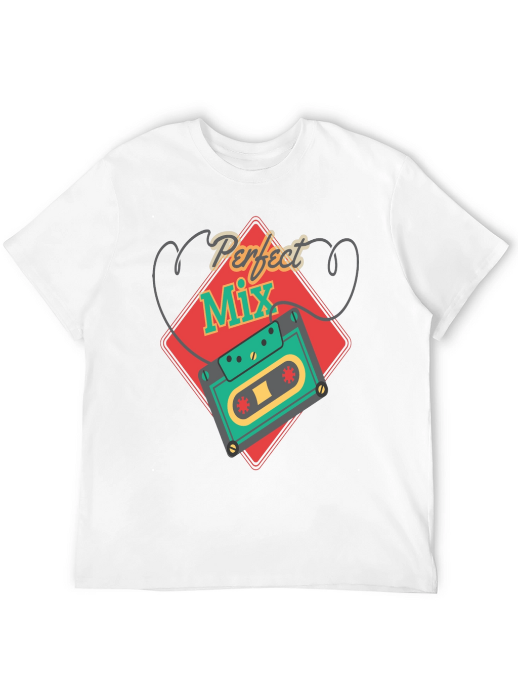 Perfect Mix Retro Cassette T-Shirt