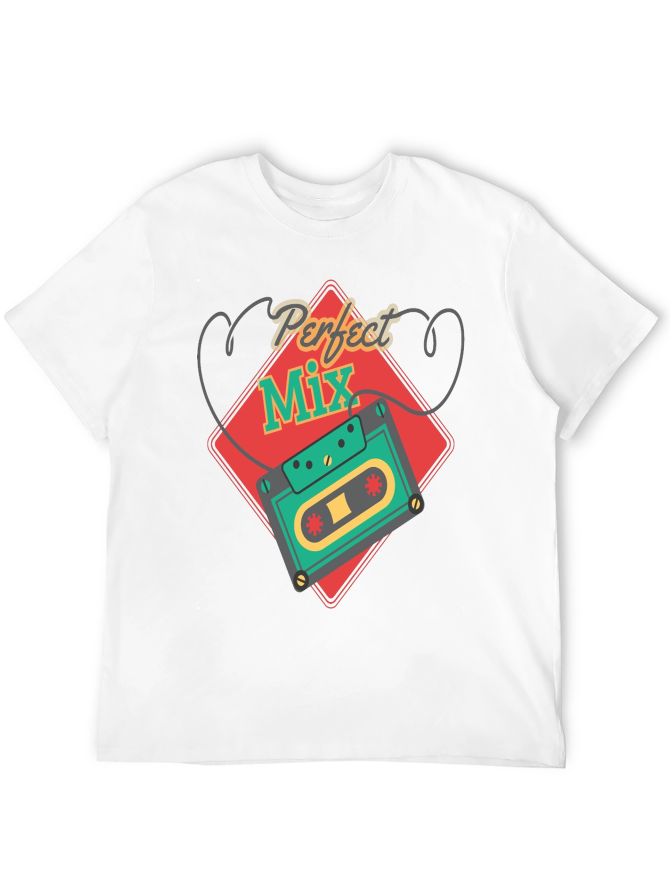 Perfect Mix Retro Cassette T-Shirt