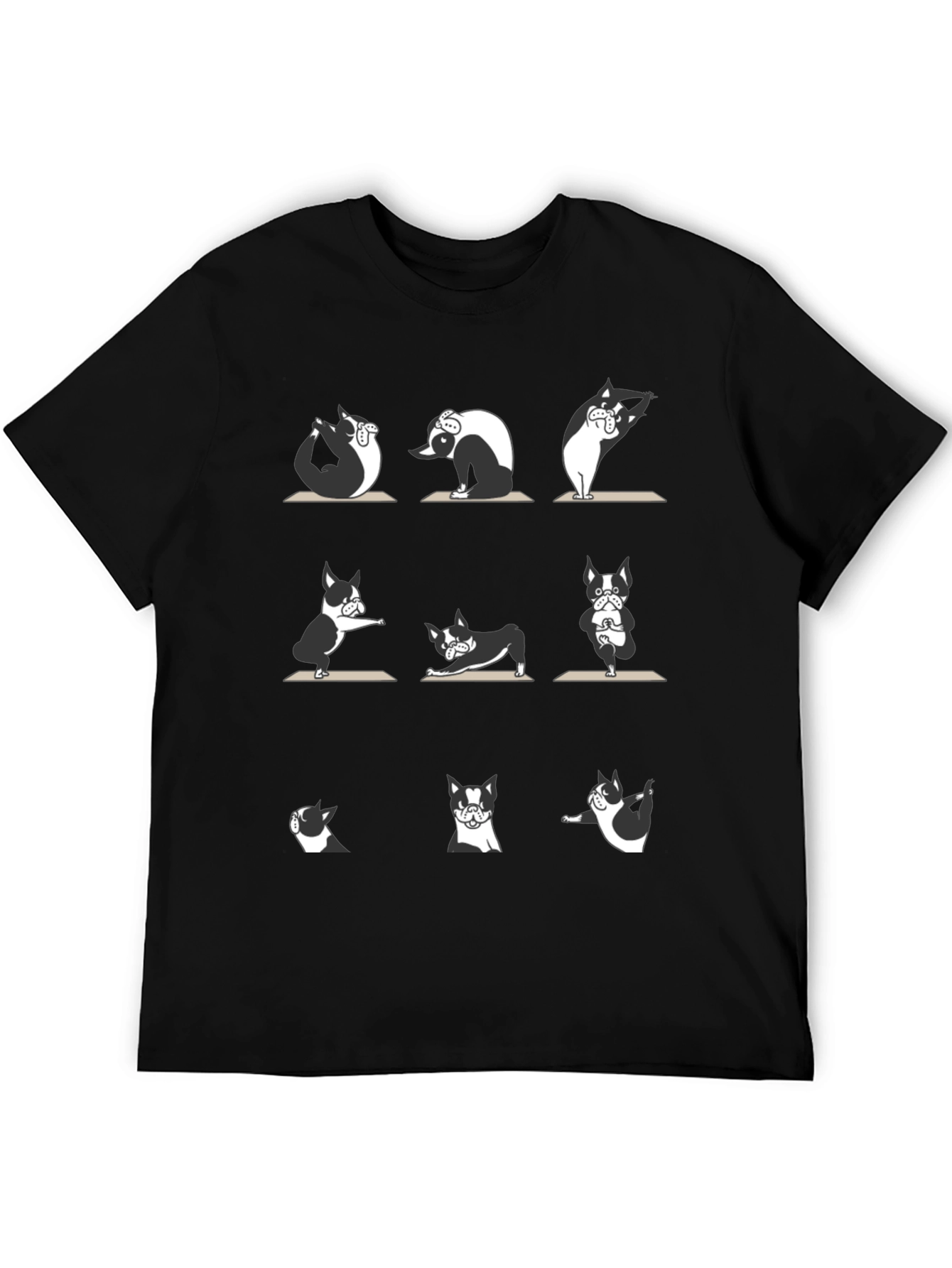 Yoga Dog Graphic Tee - Relax in Style