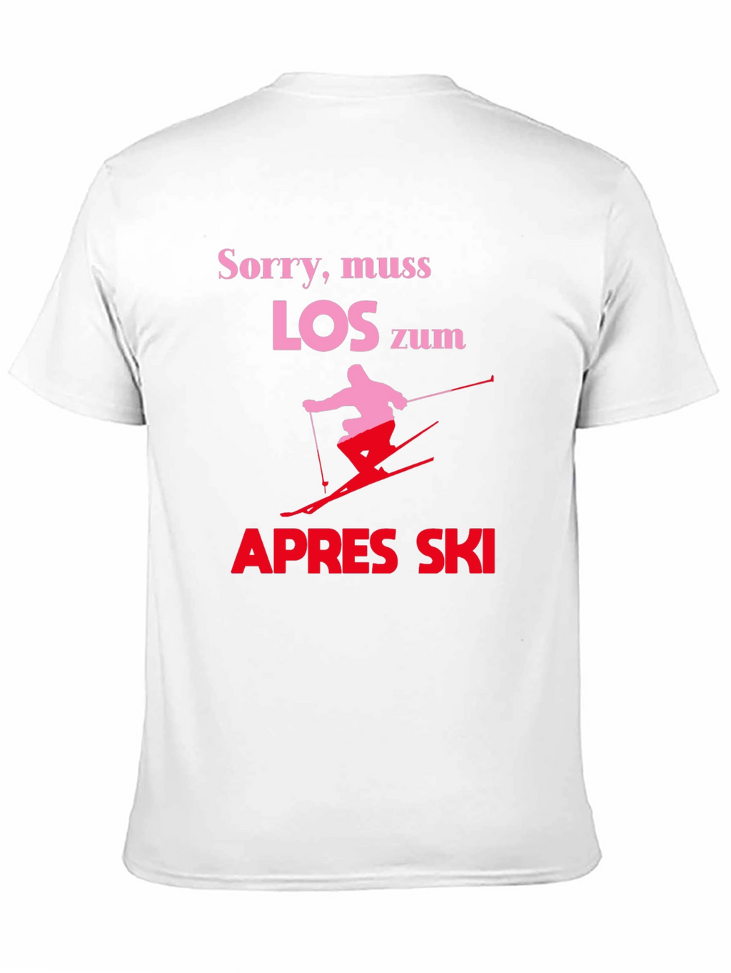 Apres Ski T-Shirt - Skiing Design Tee