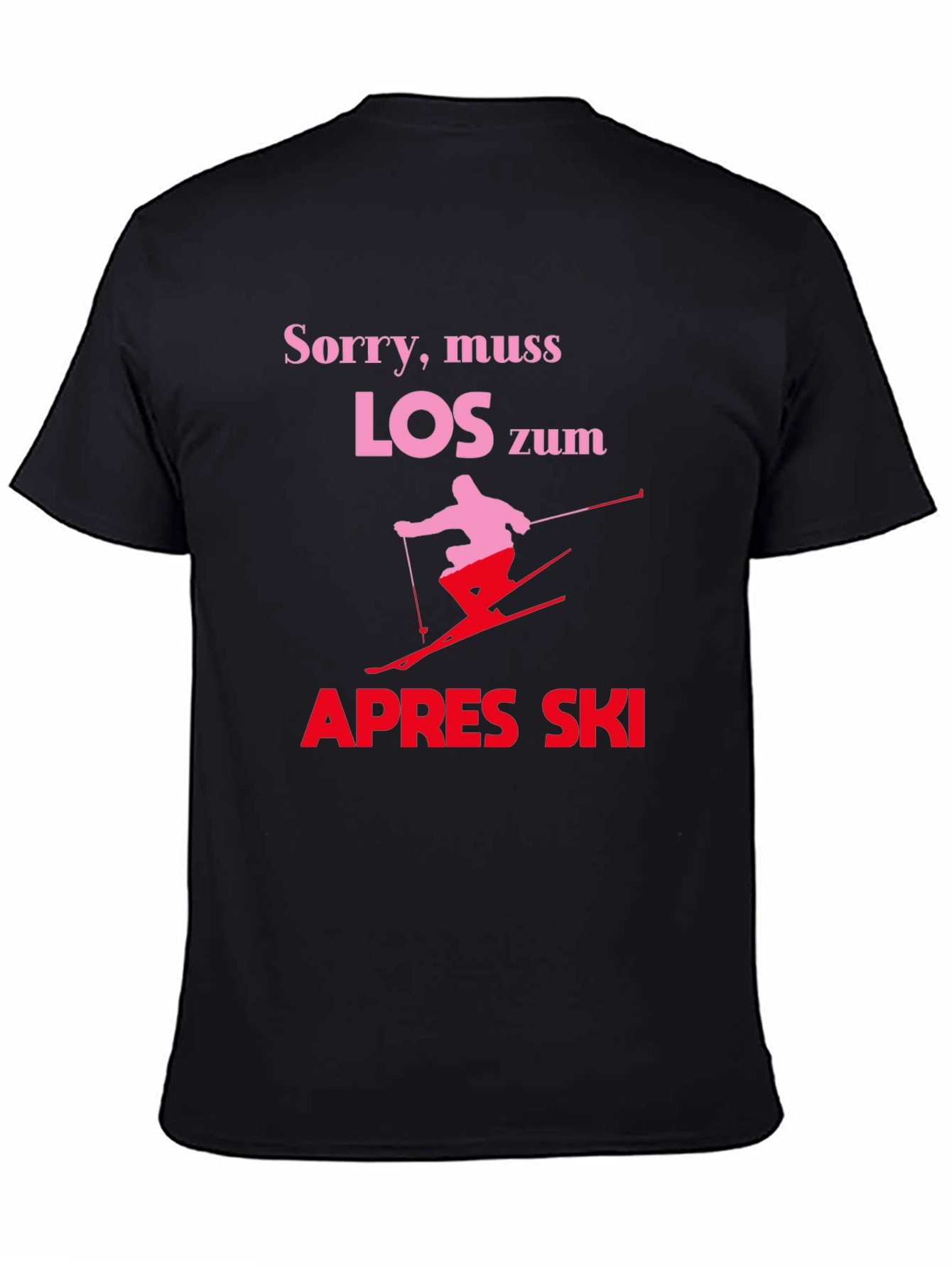 Apres Ski T-Shirt - Skiing Design Tee