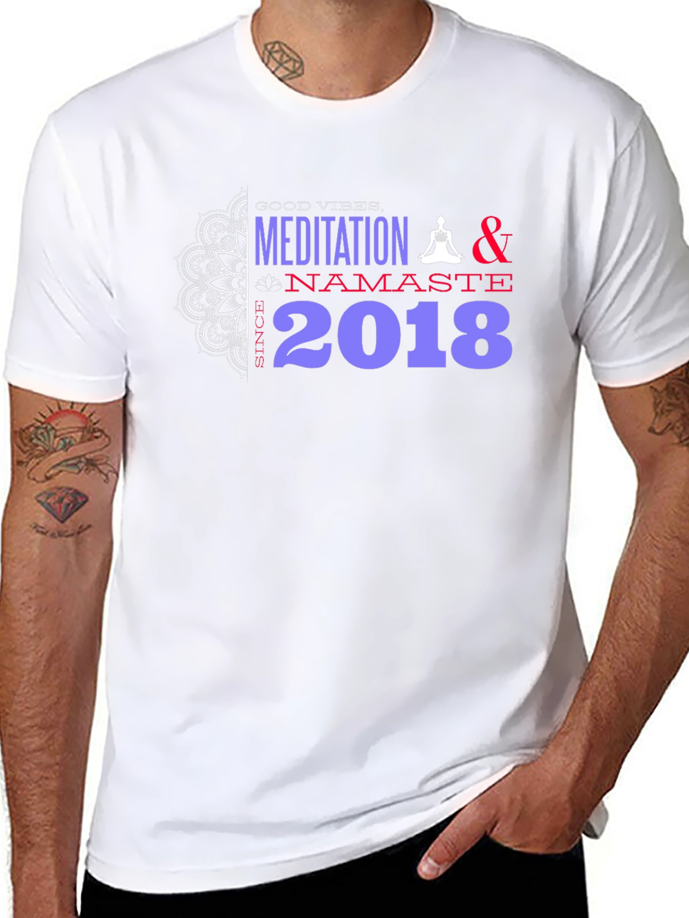 Meditation Namaste 2018 T-Shirt