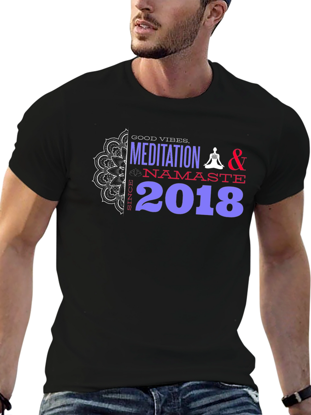 Meditation Namaste 2018 T-Shirt