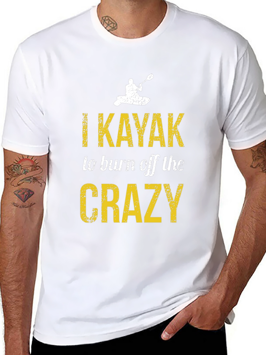 I Kayak to Burn Off the Crazy T-Shirt