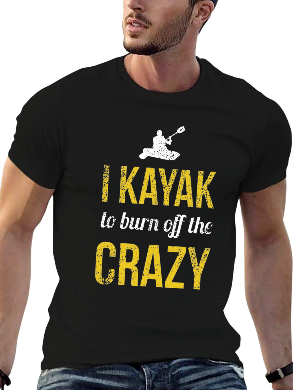 I Kayak to Burn Off the Crazy T-Shirt