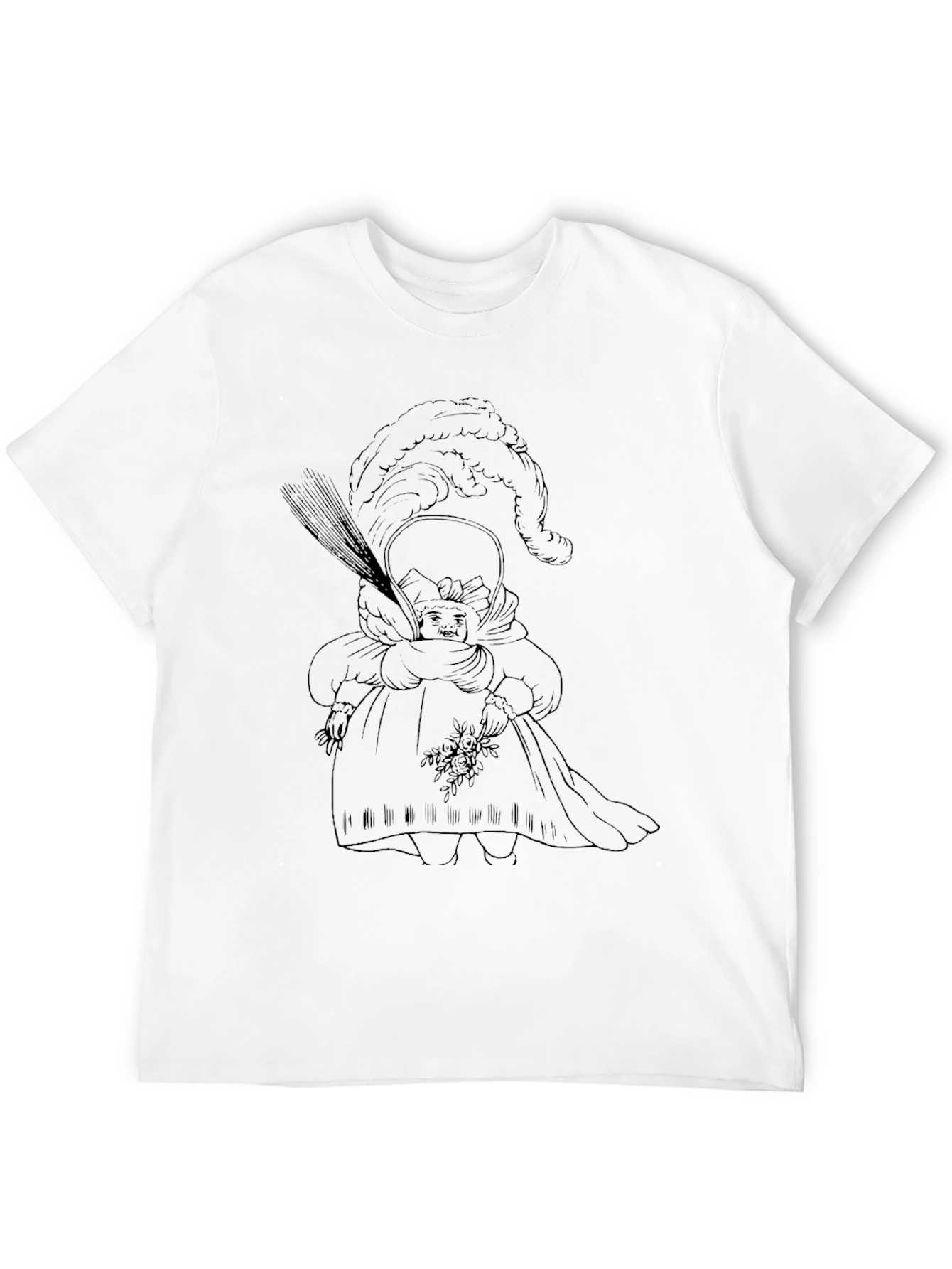 Whimsical Doll Graphic T-Shirt - Unique Design