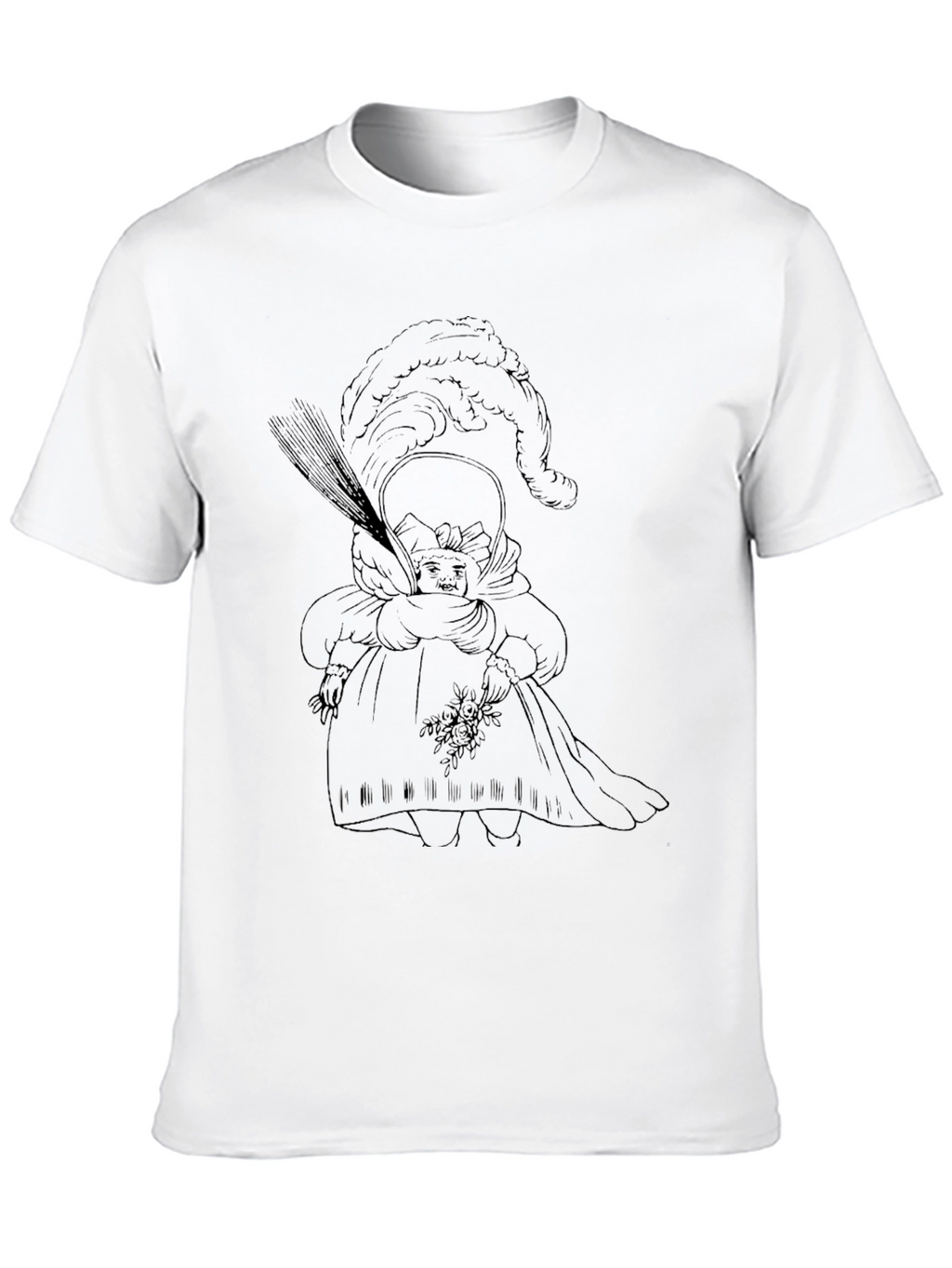 Whimsical Doll Graphic T-Shirt - Unique Design