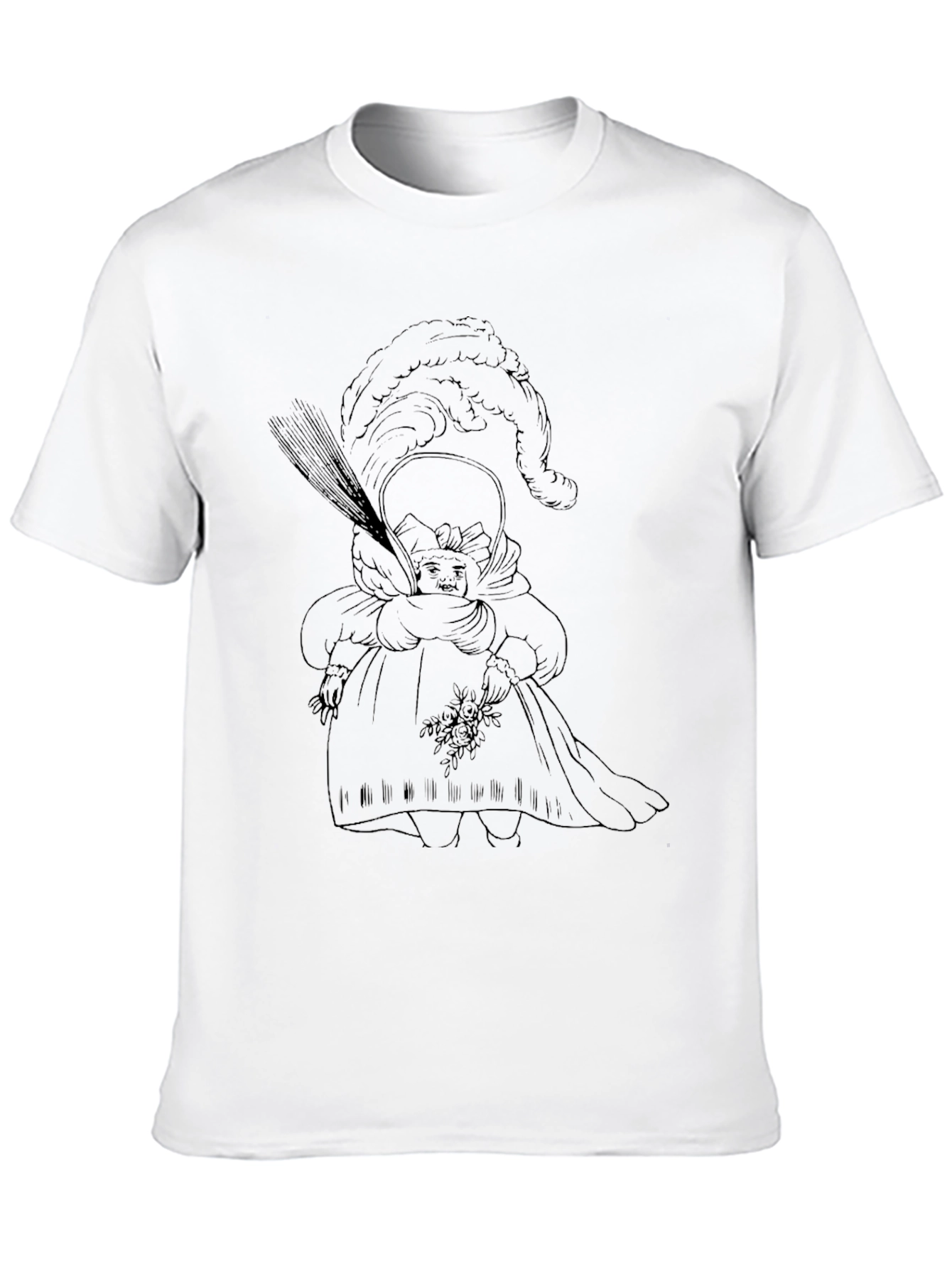 Whimsical Doll Graphic T-Shirt - Unique Design