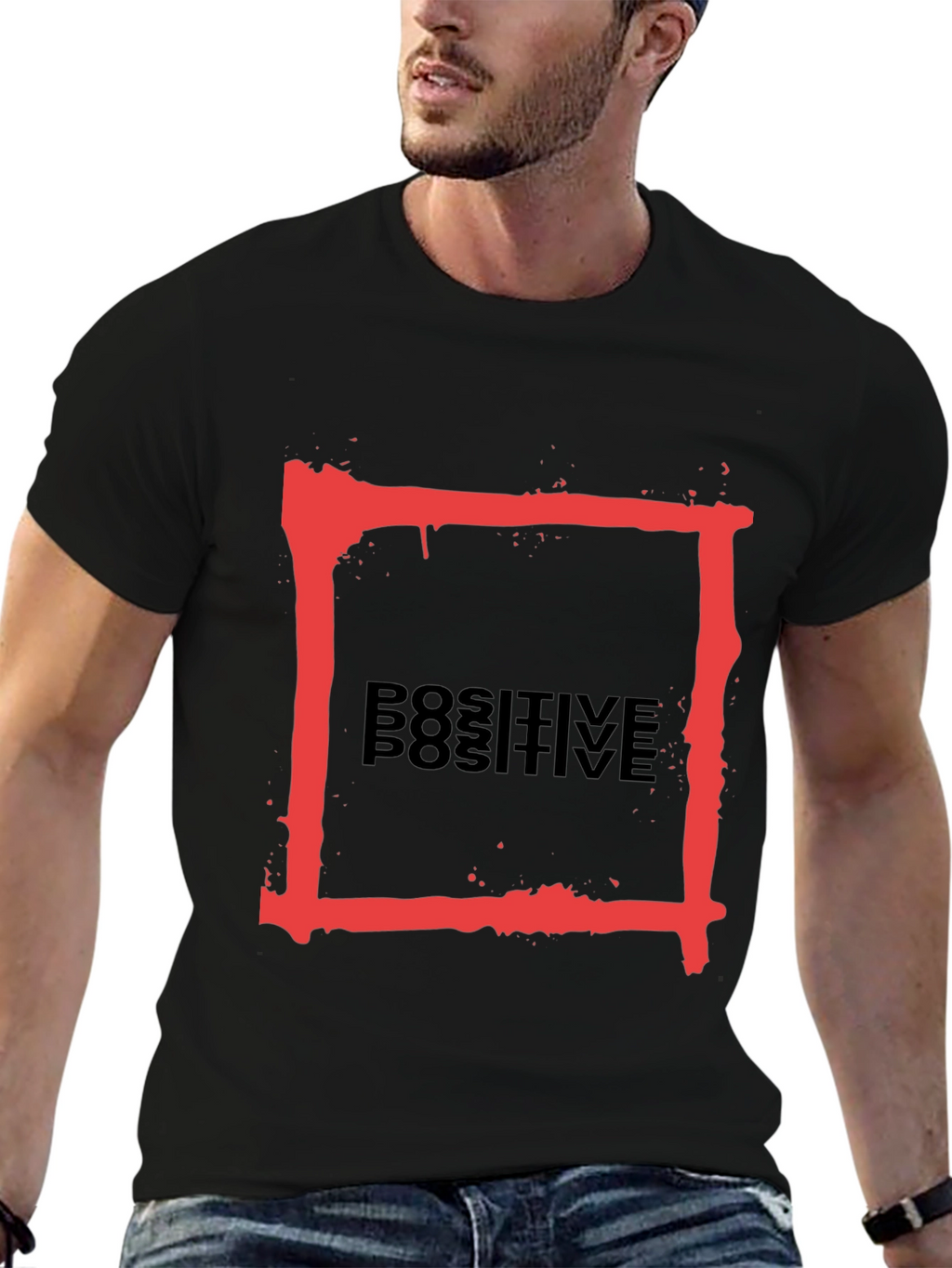 Positive Graphic Tee - Modern Streetwear