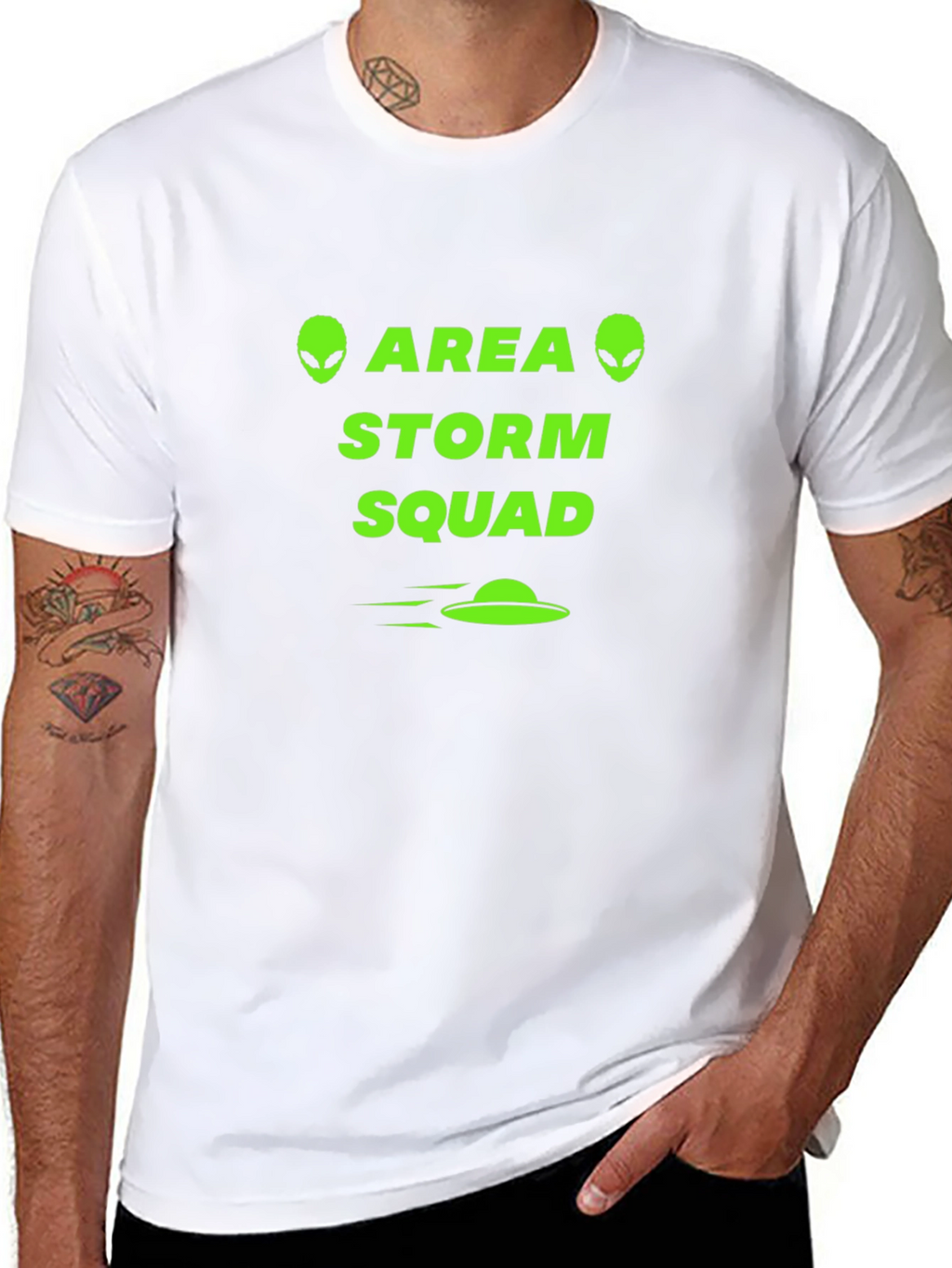 Area Storm Squad Alien Graphic Tee