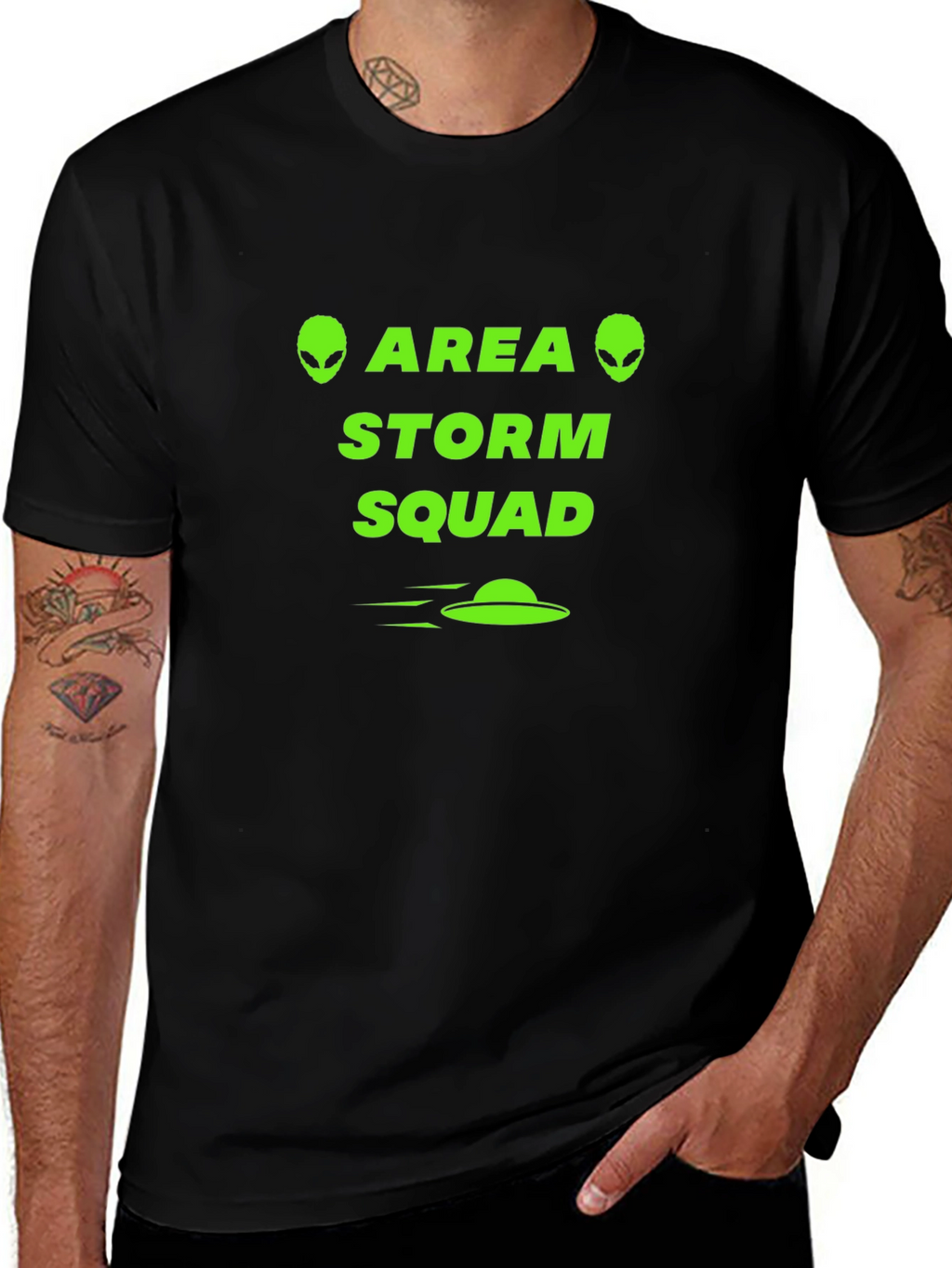 Area Storm Squad Alien Graphic Tee