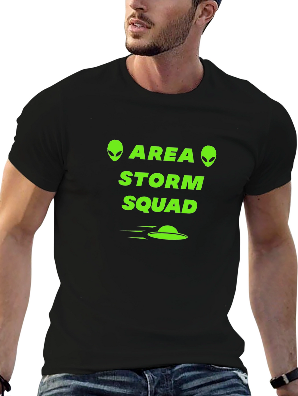 Area Storm Squad Alien Graphic Tee