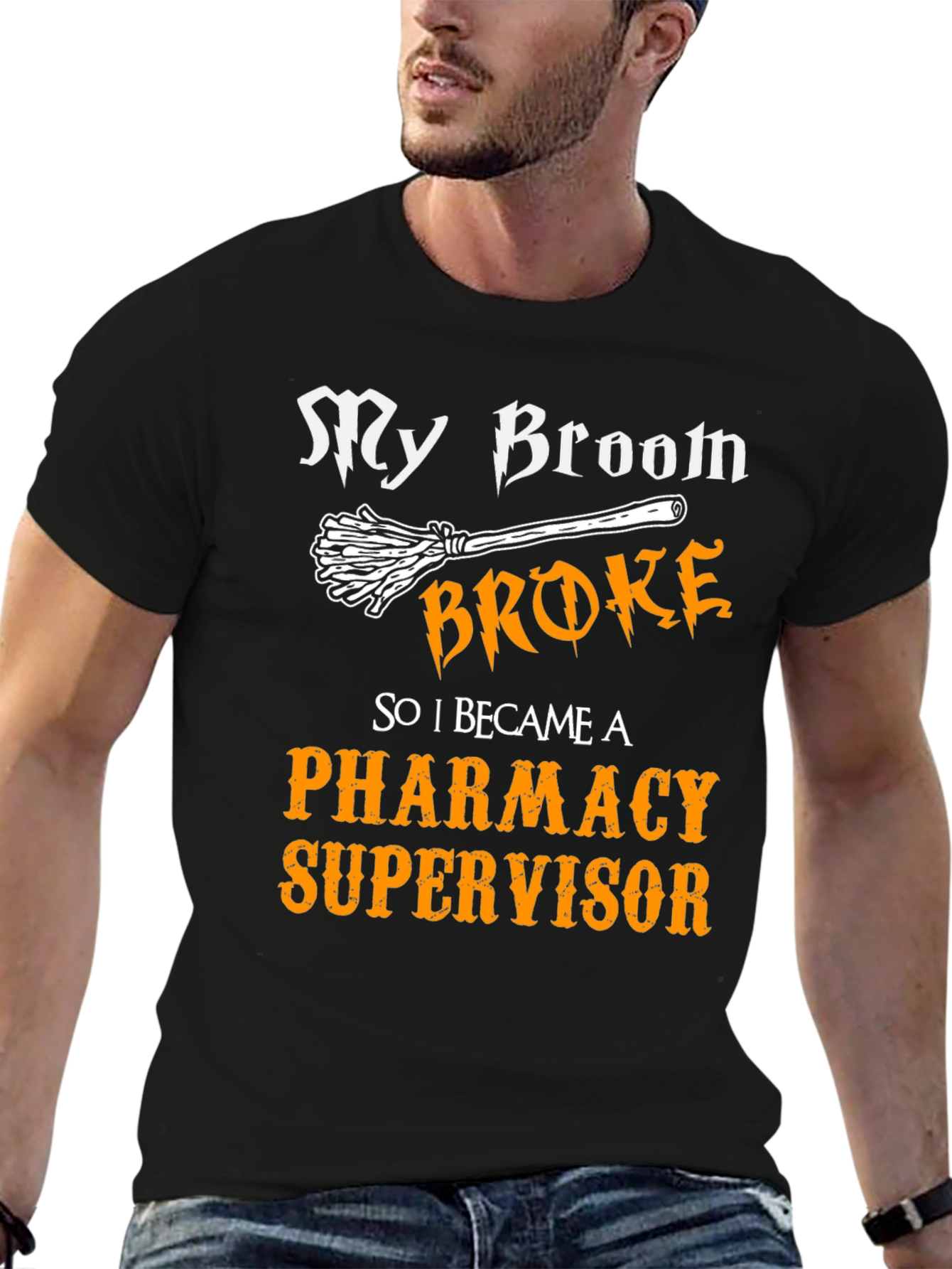 Pharmacy Supervisor T-Shirt - Funny Halloween Tee