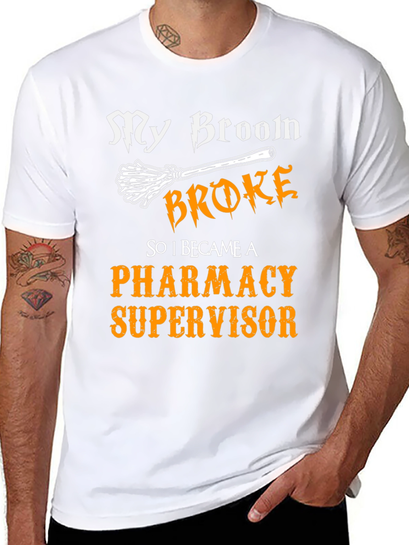 Pharmacy Supervisor T-Shirt - Funny Halloween Tee