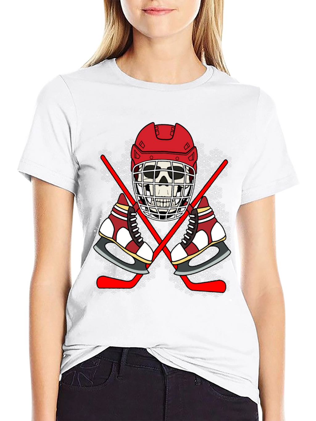 Hockey Skeleton T-Shirt: Cool Winter Sports Tee