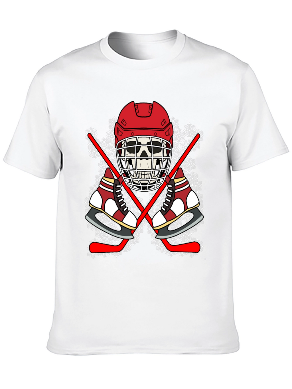 Hockey Skeleton T-Shirt: Cool Winter Sports Tee