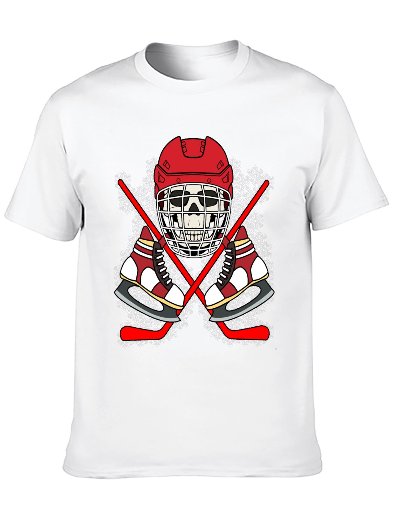 Hockey Skeleton T-Shirt: Cool Winter Sports Tee