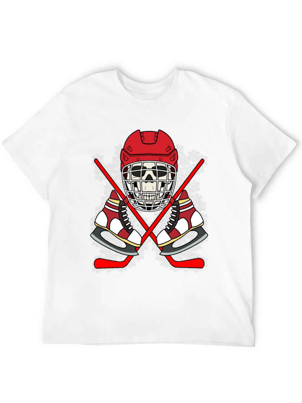 Hockey Skeleton T-Shirt: Cool Winter Sports Tee