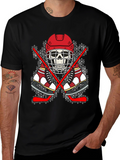 Hockey Skeleton T-Shirt: Cool Winter Sports Tee