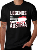 Legends Are Born in Austria T-Shirt