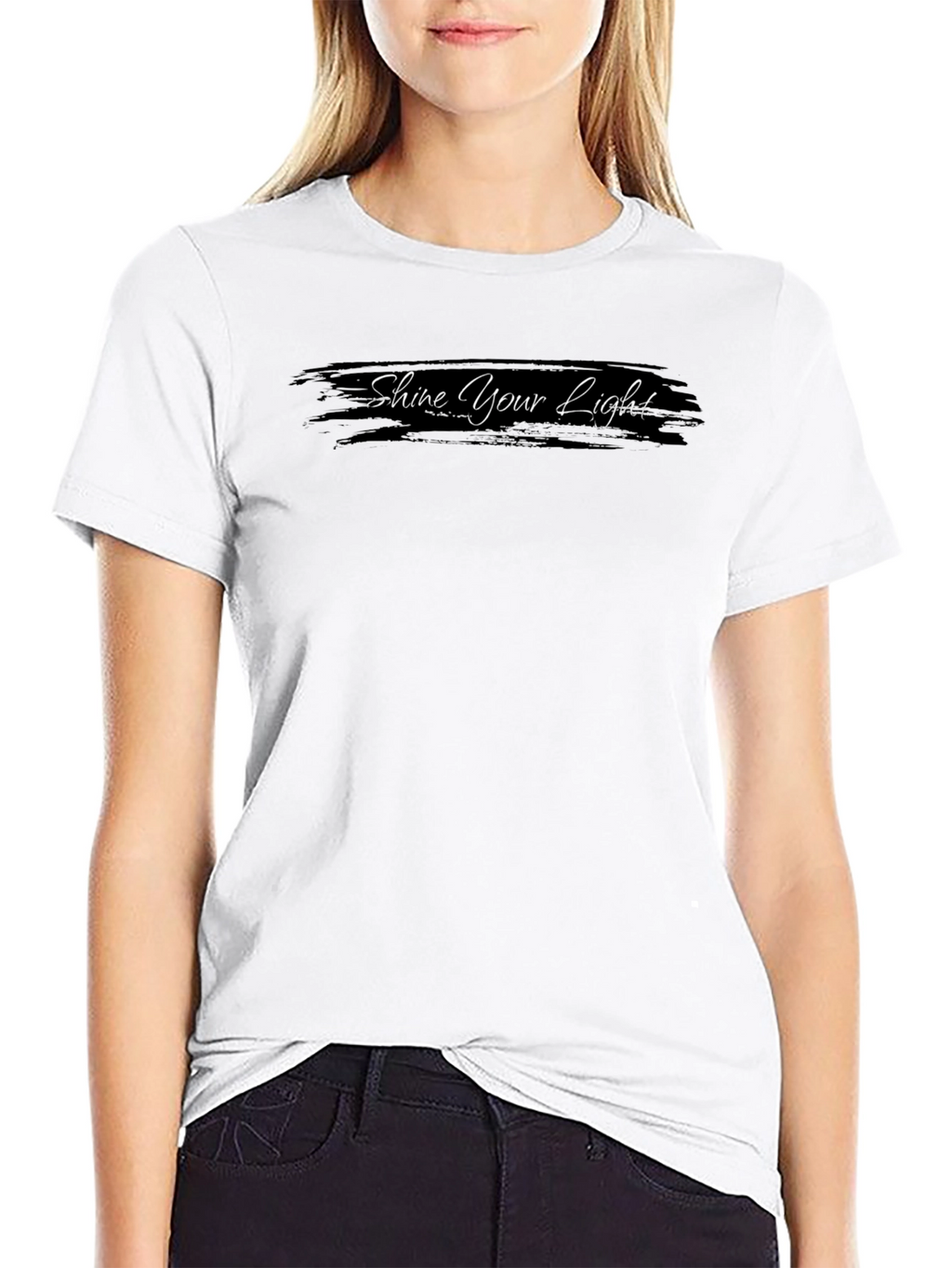 Shine Your Light Graphic Tee - Premium Comfort