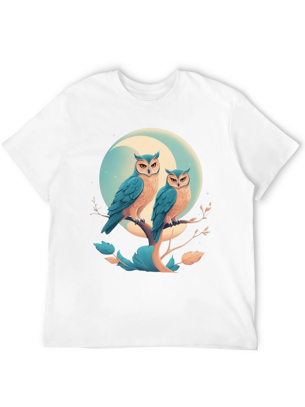 Owl Moon T-Shirt - Unique Graphic Tee