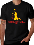 Basketball Graphic Tee - Stylish Comfort