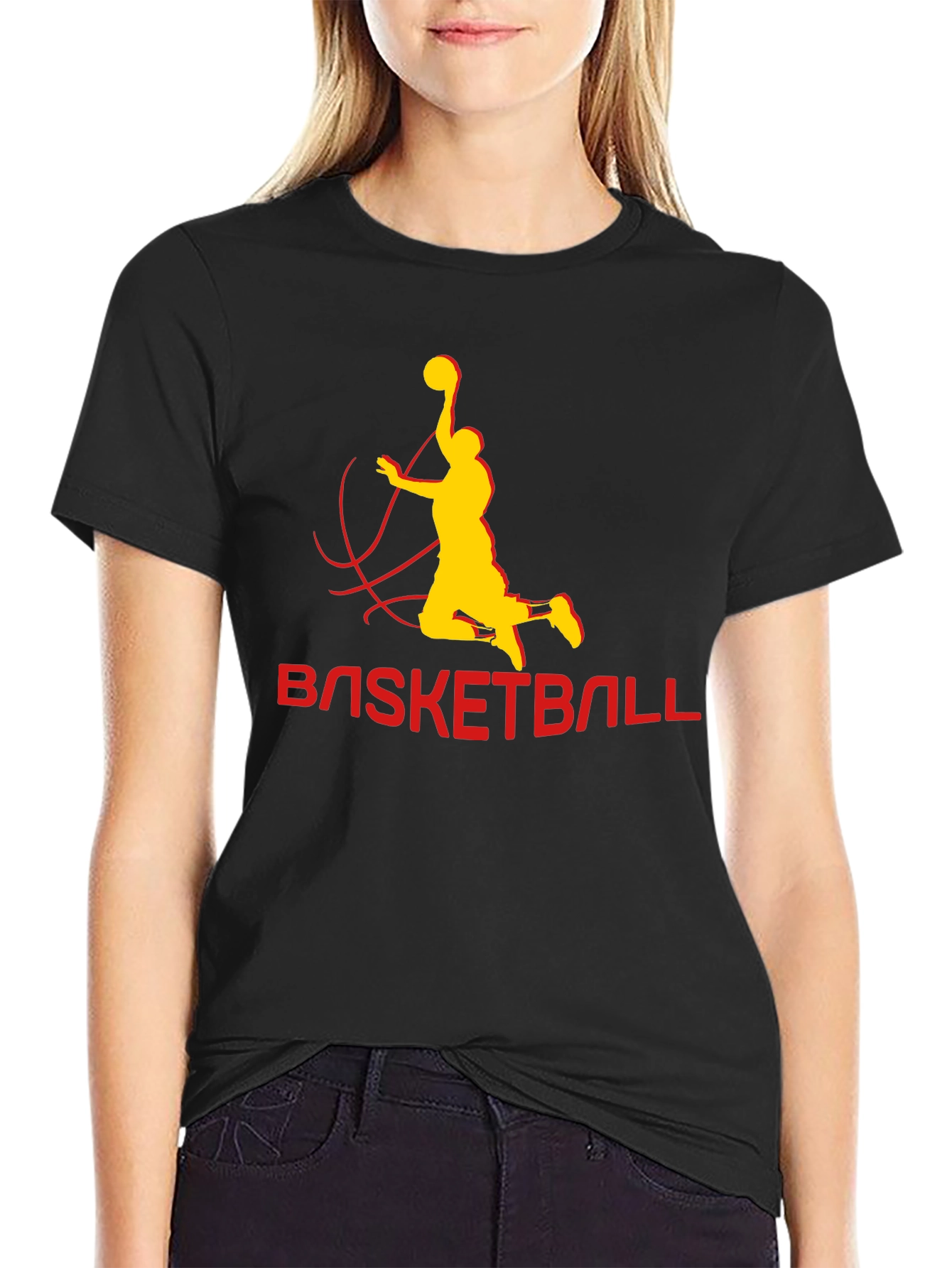 Basketball Graphic Tee - Stylish Comfort