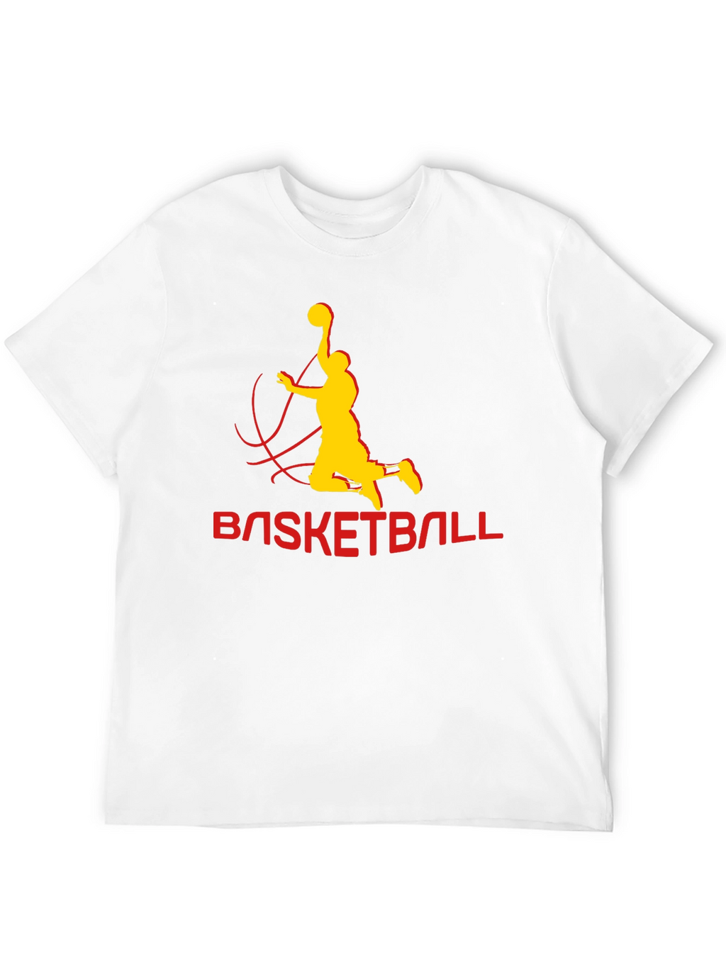 Basketball Graphic Tee - Stylish Comfort