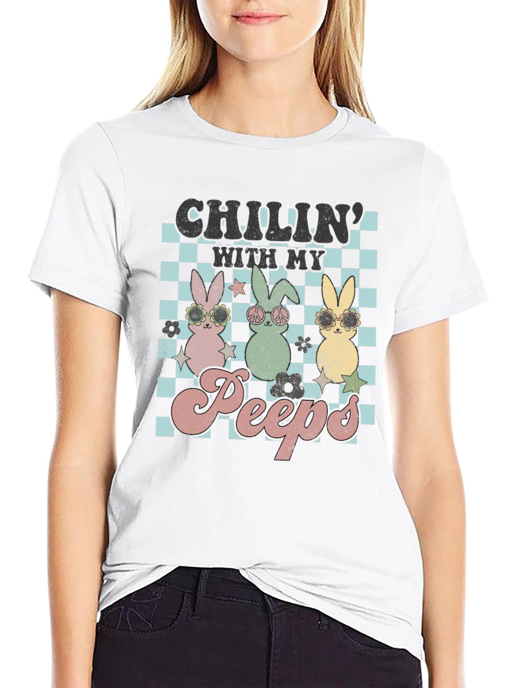 Chillin with my Peeps Easter T-Shirt
