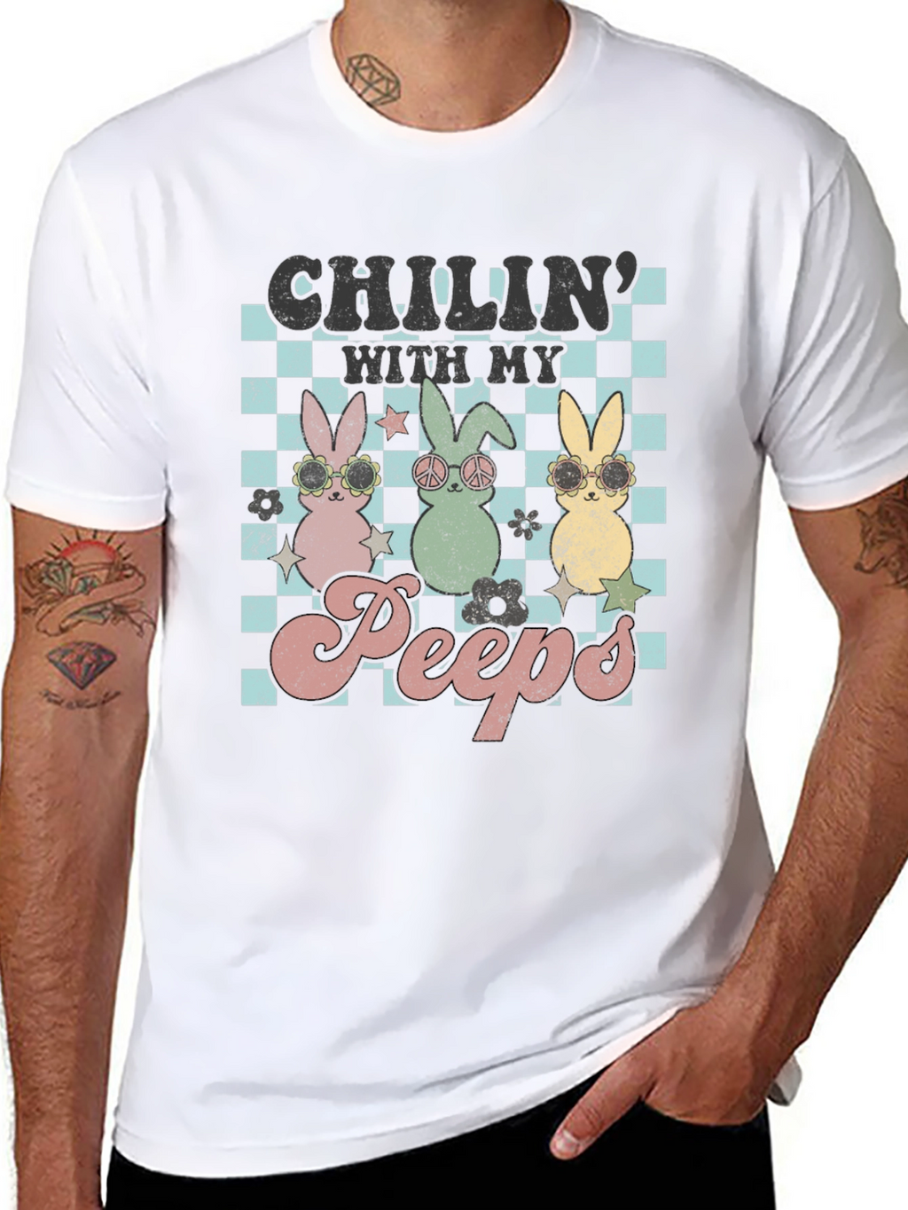 Chillin with my Peeps Easter T-Shirt