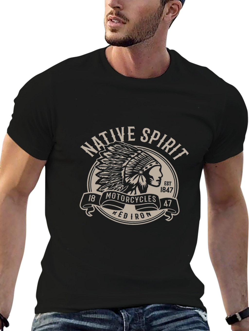 Native Spirit Motorcycles Graphic Tee