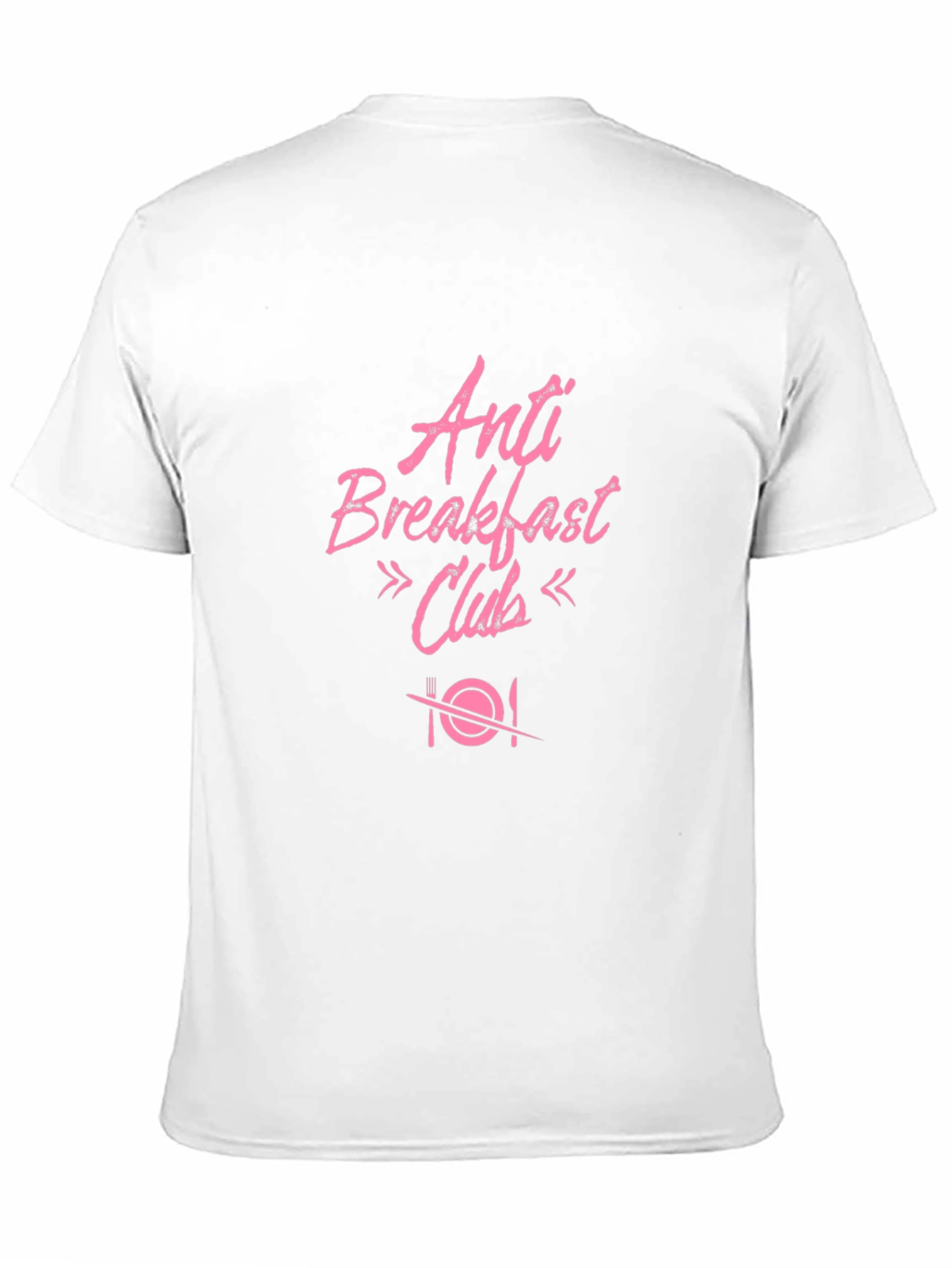 Anti Breakfast Club Graphic T-Shirt - Black Cotton Tee