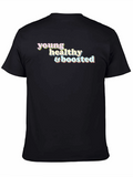 Young Healthy & Boosted Graphic Tee