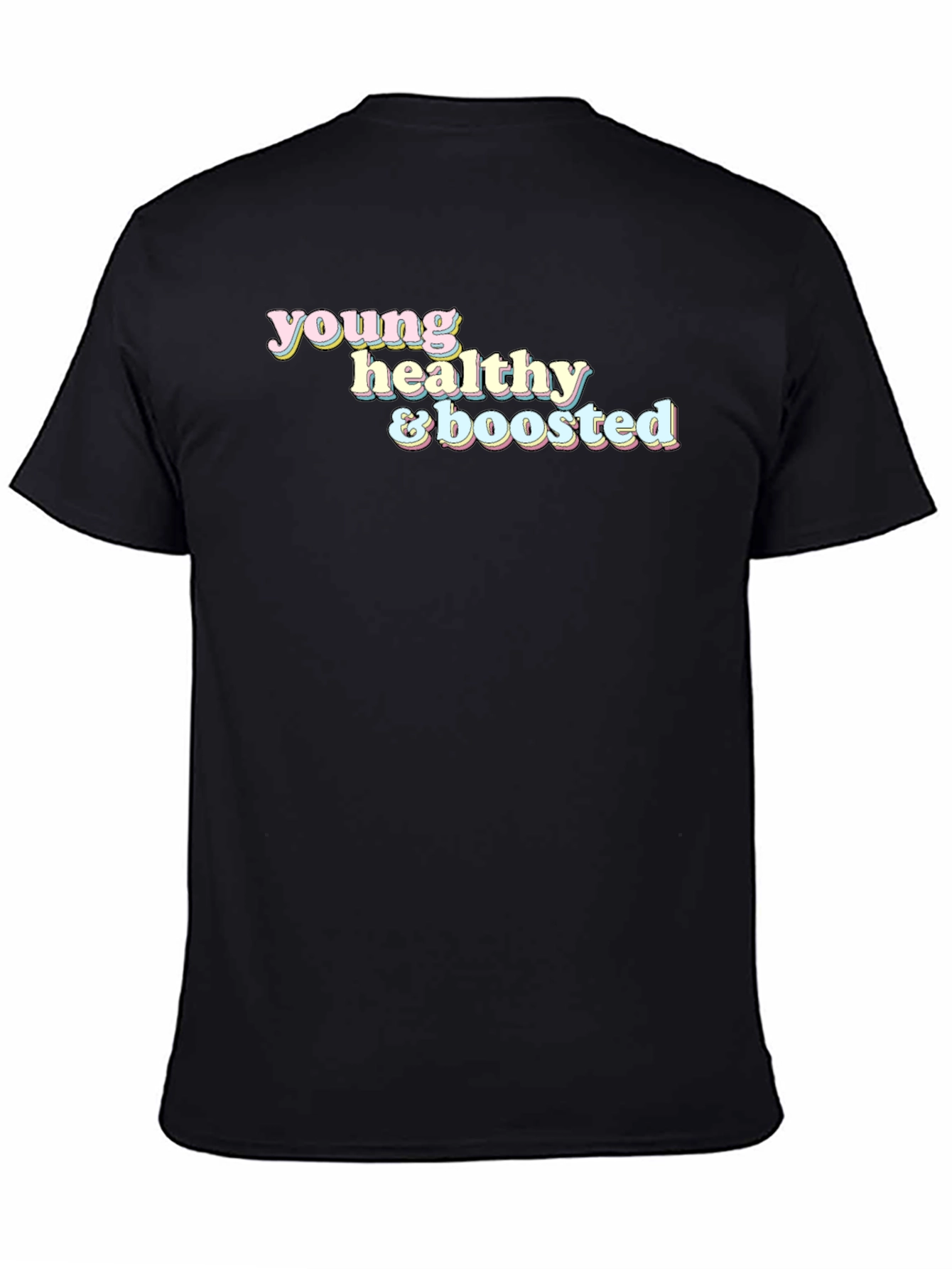 Young Healthy & Boosted Graphic Tee