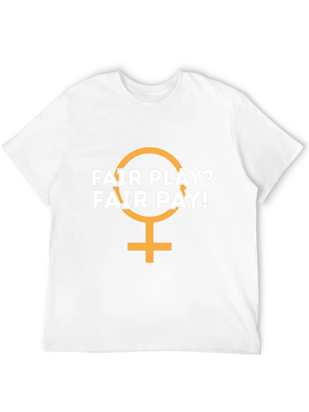 Fair Play? Fair Pay! Black Graphic T-Shirt