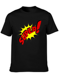 Super! Graphic T-Shirt - Black