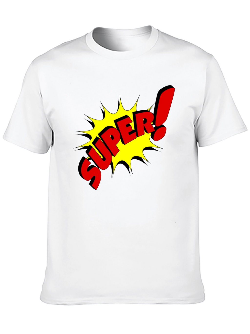 Super! Graphic T-Shirt - Black