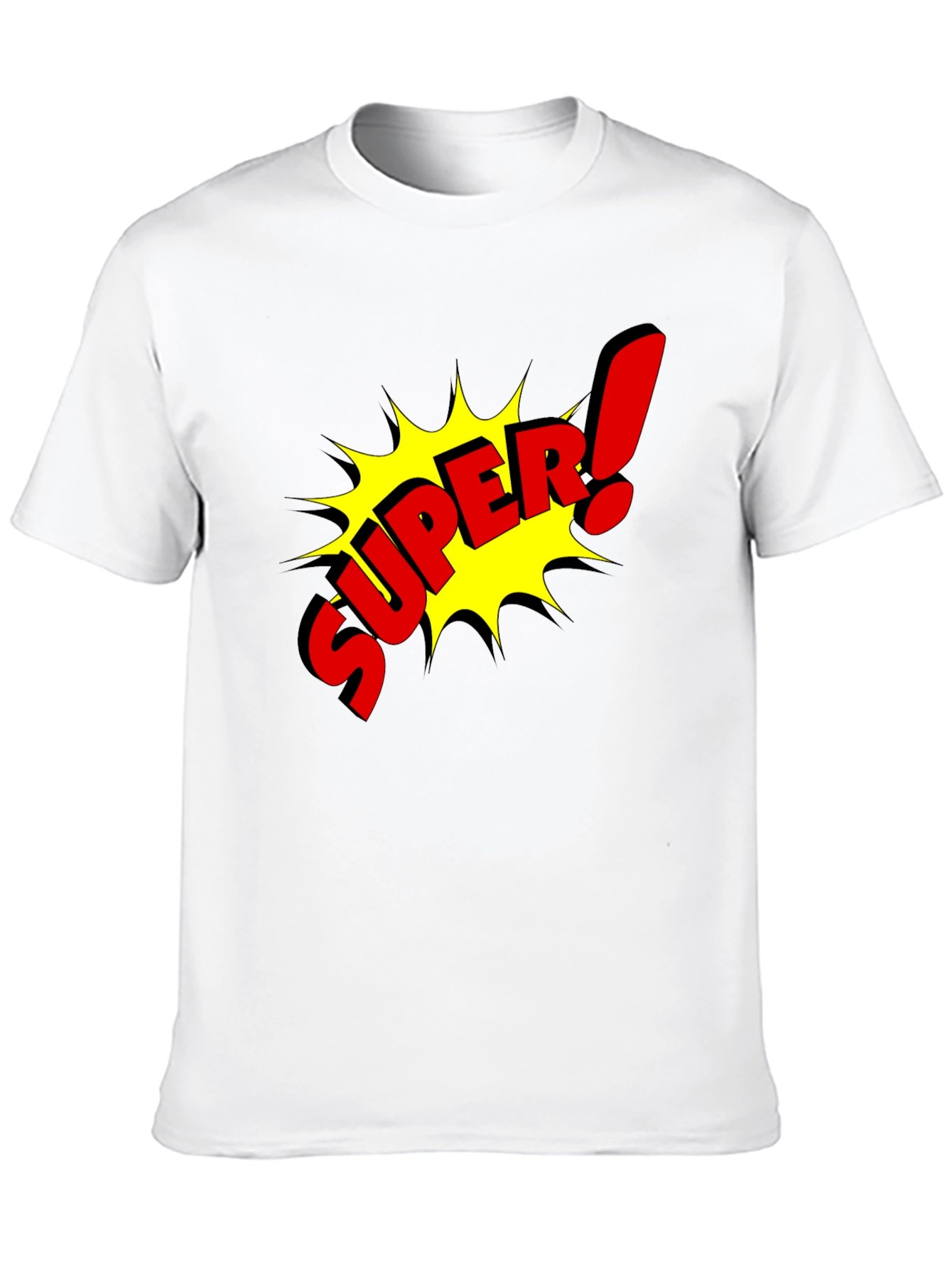 Super! Graphic T-Shirt - Black