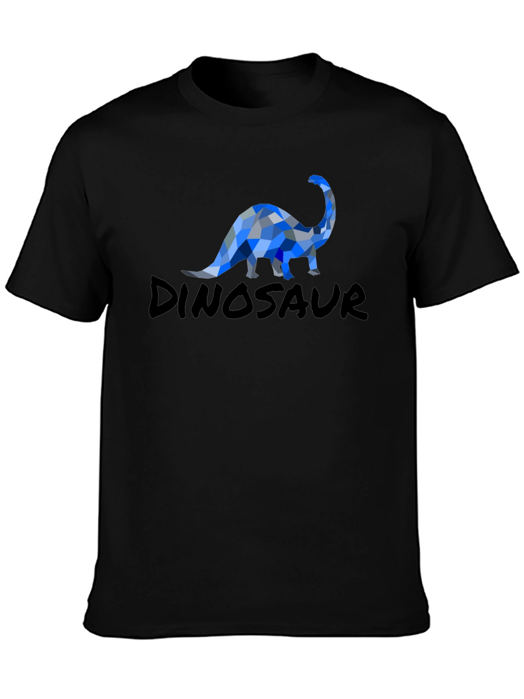 Geometric Dinosaur Graphic Tee