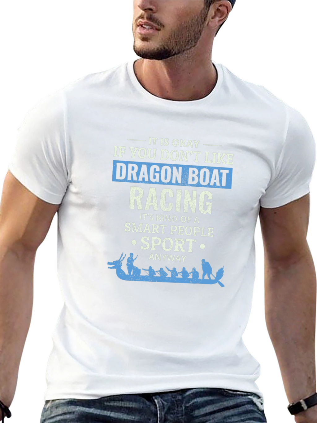 Dragon Boat Racing T-Shirt - Smart Sport Anyway