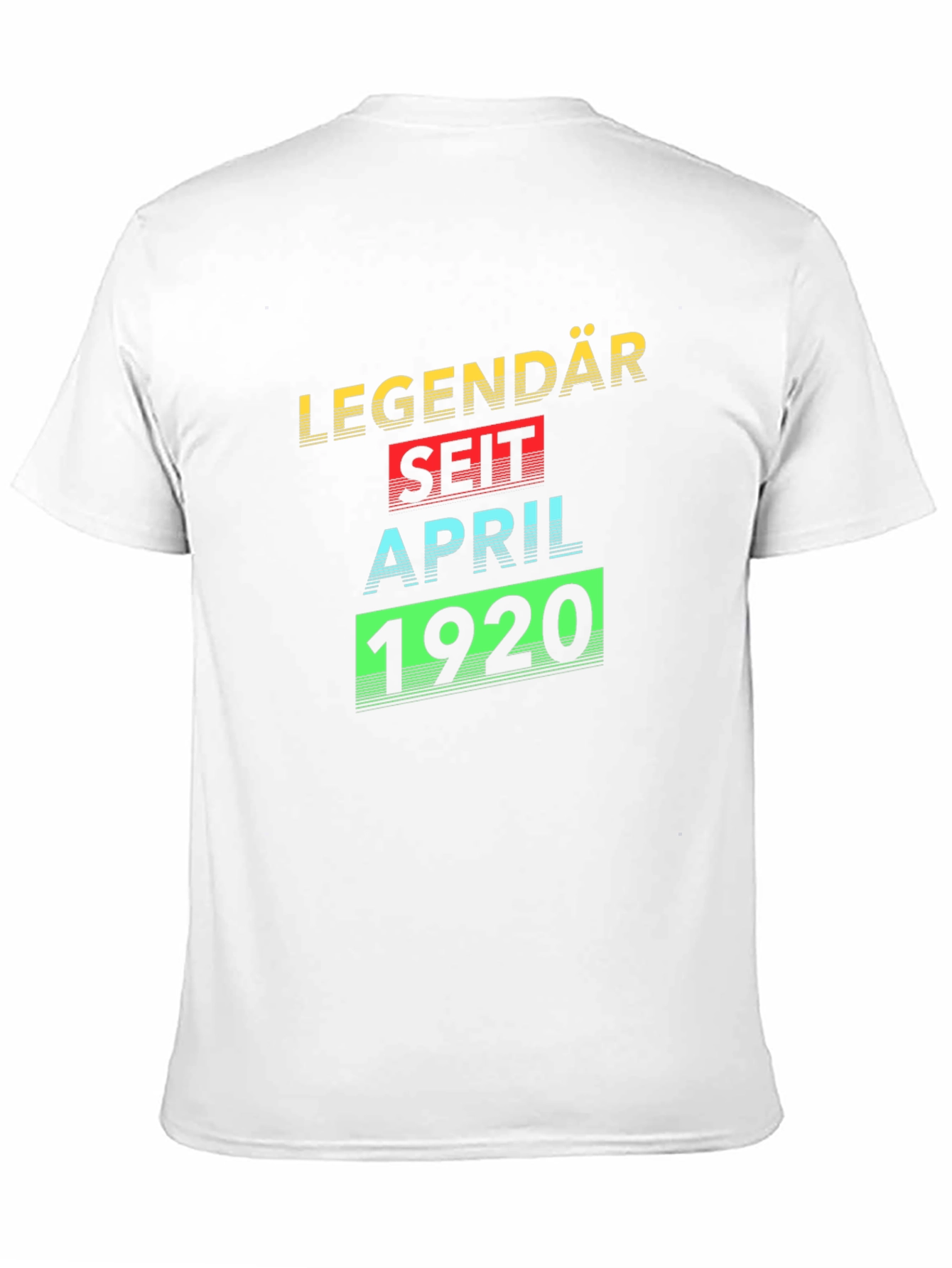 Legendary Since April 1920 Black T-Shirt