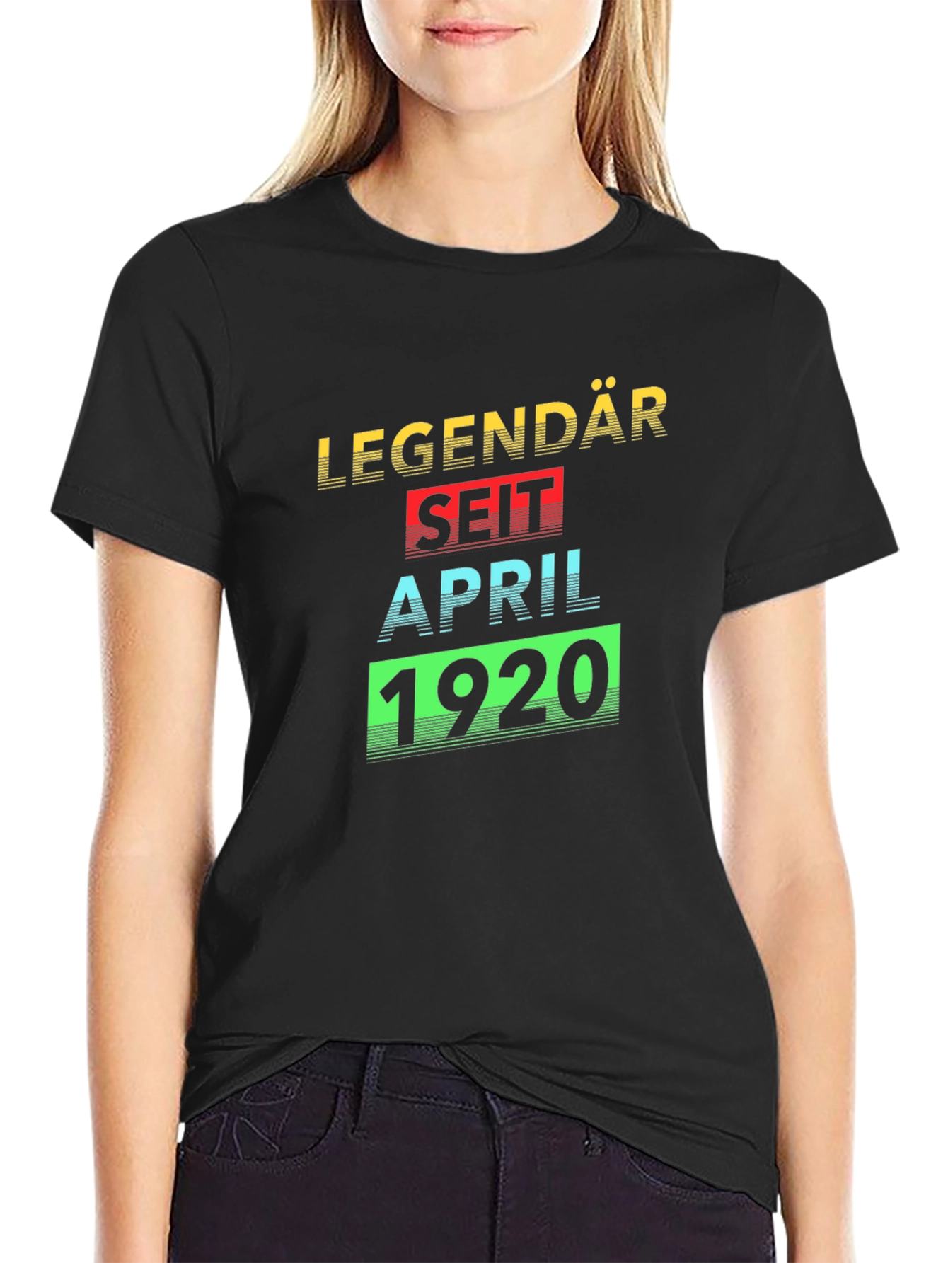 Legendary Since April 1920 Black T-Shirt